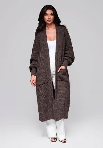 Длинный кардиган