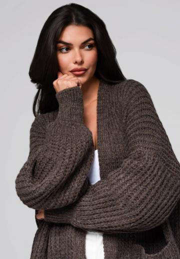 Длинный кардиган