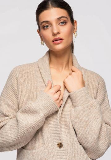 Длинный кардиган