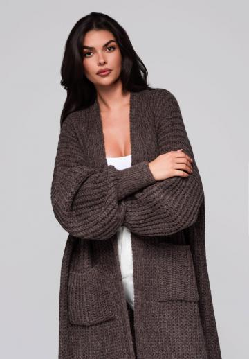 Длинный кардиган