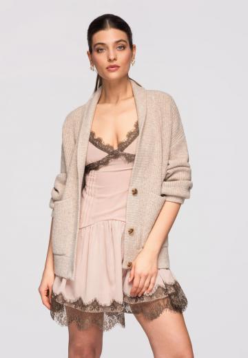 Длинный кардиган