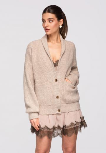 Длинный кардиган