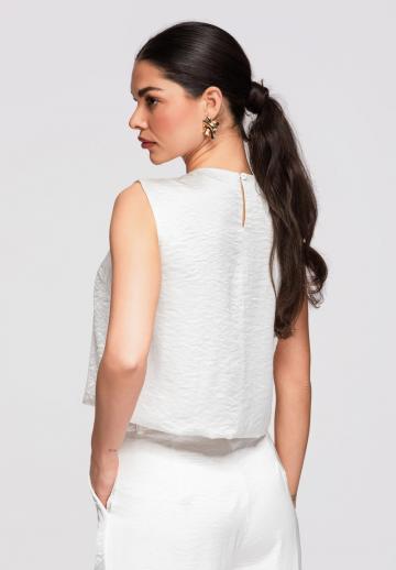 Блузка без рукавов