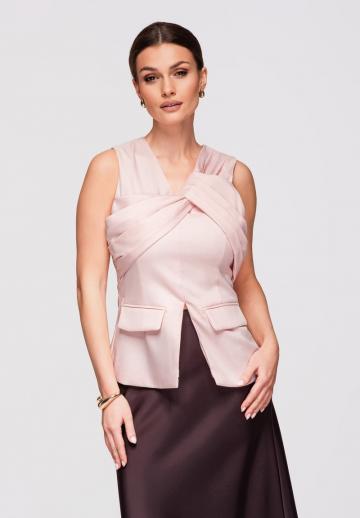 Блузка без рукавов