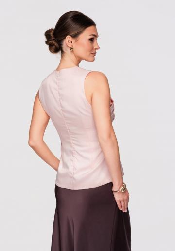 Блузка без рукавов