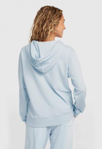 Пуловер с капюшоном