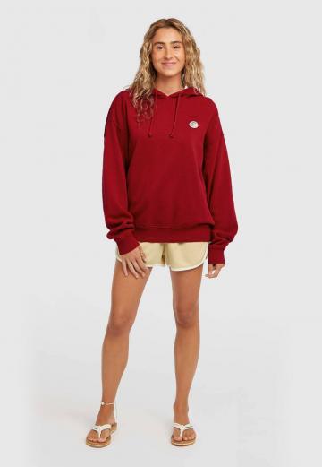 Пуловер с капюшоном