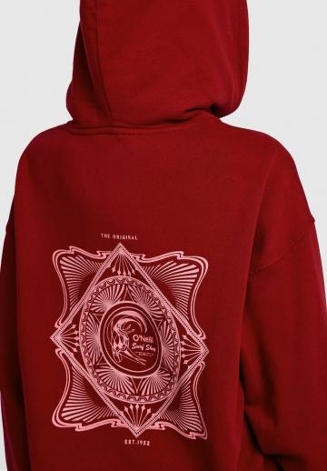 Пуловер с капюшоном