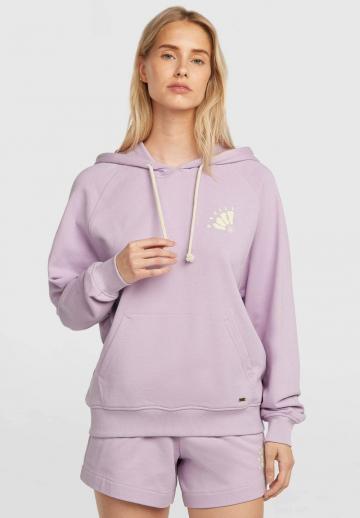 Пуловер с капюшоном