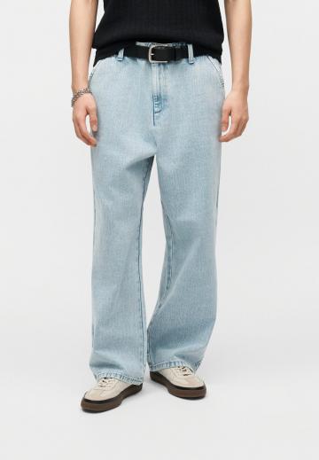 Прямые джинсы