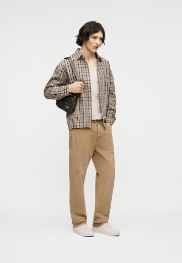 Прямые джинсы