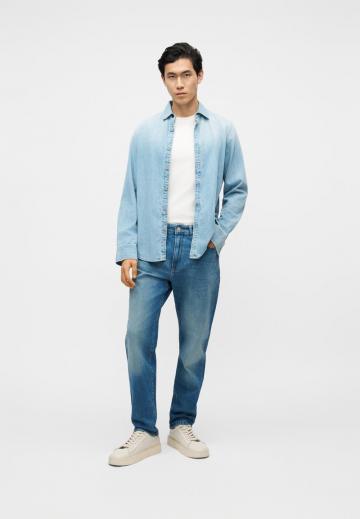 Прямые джинсы