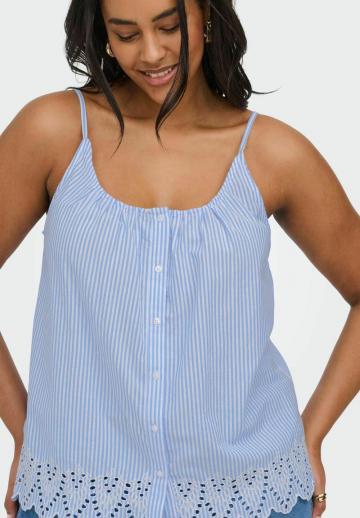 Топ на бретельках