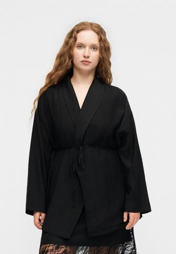 Длинный блейзер