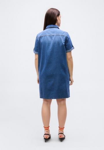 Джинсовое платье