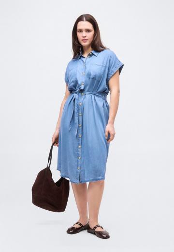 Джинсовое платье