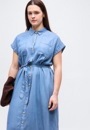 Джинсовое платье