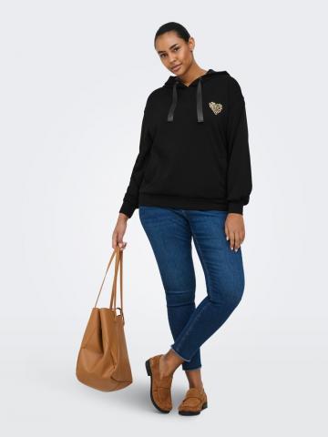 Пуловер с капюшоном