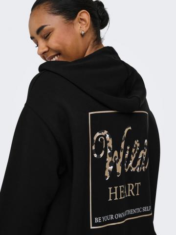 Пуловер с капюшоном