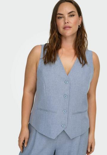 Джинсовая жилетка