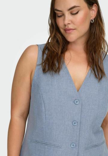 Джинсовая жилетка