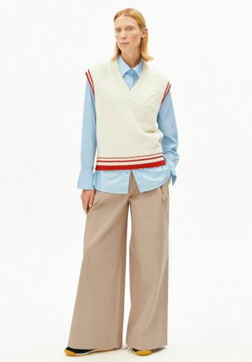 Пуловер без рукавов