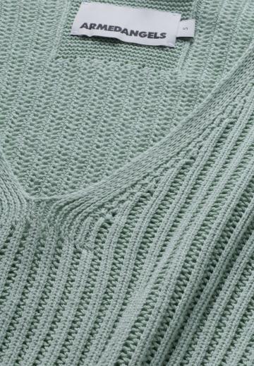 Пуловер с коротким рукавом