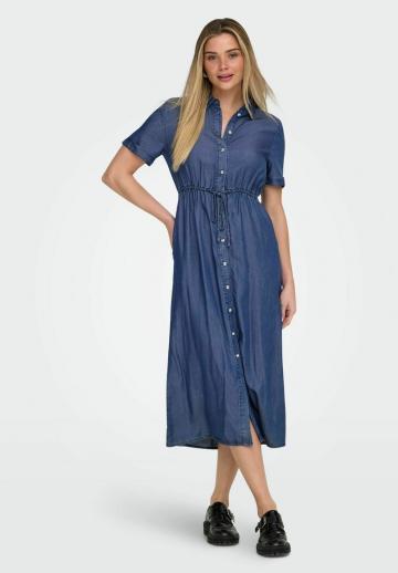 Джинсовое платье