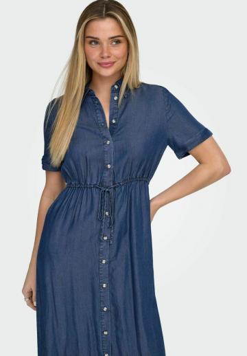 Джинсовое платье