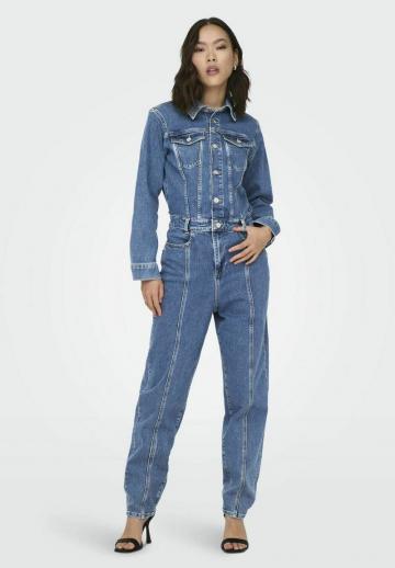 Джинсовый комбинезон