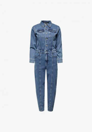 Джинсовый комбинезон