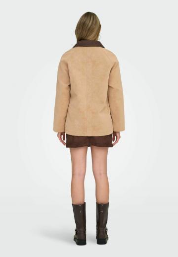 Кожаное пальто