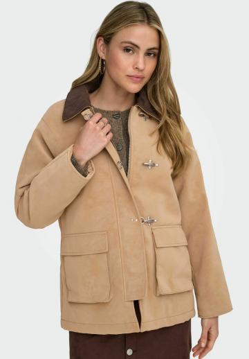 Кожаное пальто