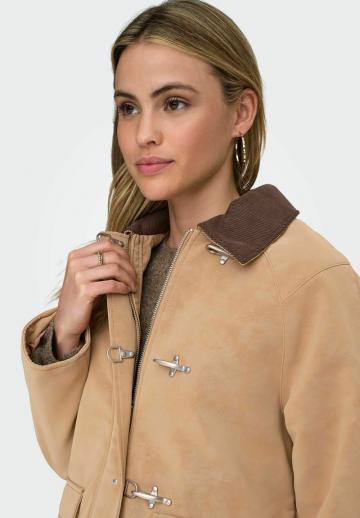 Кожаное пальто