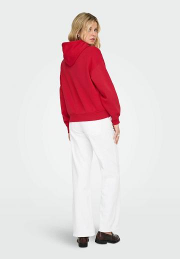 Пуловер с капюшоном