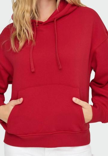 Пуловер с капюшоном