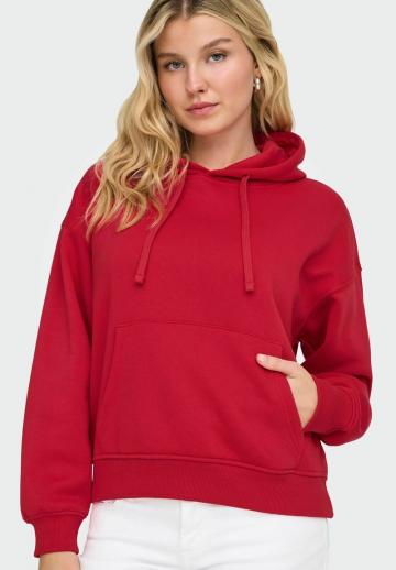 Пуловер с капюшоном