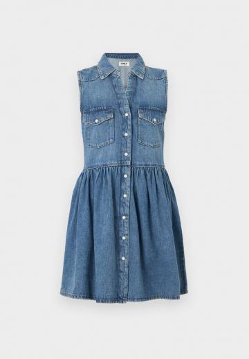 Джинсовое платье