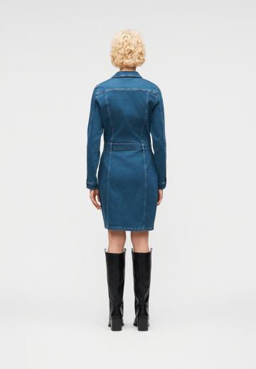 Джинсовое платье