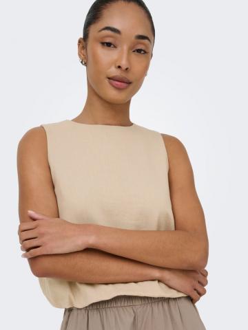 Блузка без рукавов