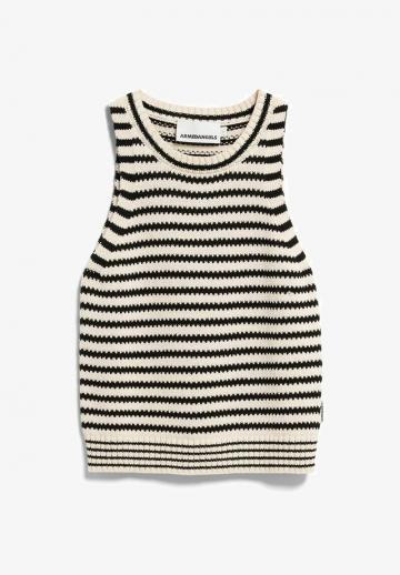 Пуловер без рукавов