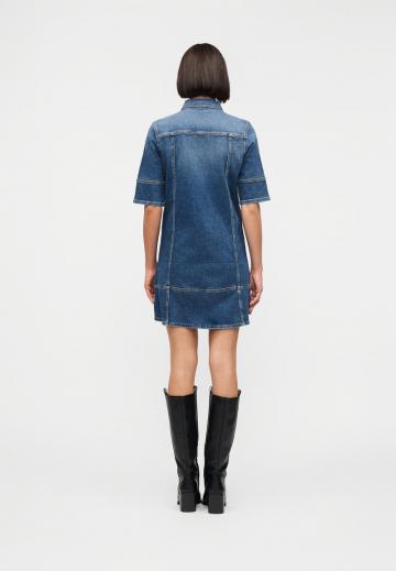 Джинсовое платье