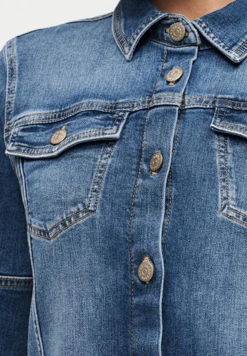 Джинсовое платье