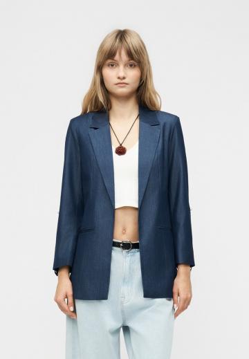 Длинный блейзер