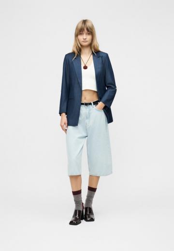 Длинный блейзер