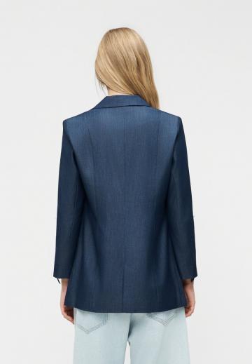 Длинный блейзер