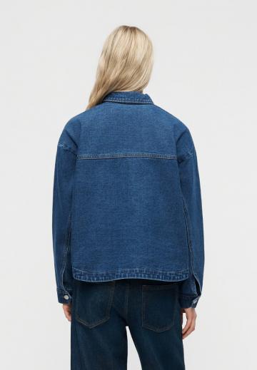 Джинсовая блузка