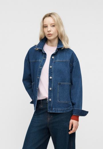 Джинсовая блузка