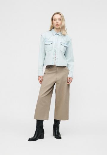 Джинсовая блузка