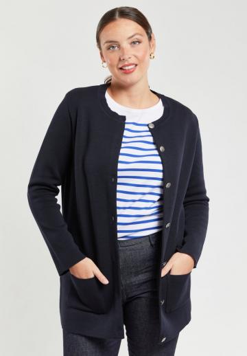 Длинный кардиган